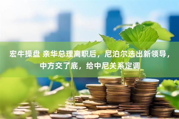 宏牛操盘 亲华总理离职后，尼泊尔选出新领导，中方交了底，给中尼关系定调