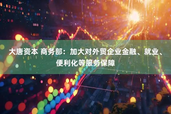 大唐资本 商务部：加大对外贸企业金融、就业、便利化等服务保障