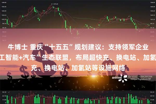 牛博士 重庆“十五五”规划建议：支持领军企业牵头组建“人工智能+汽车”生态联盟，布局超快充、换电站、加氢站等设施网络
