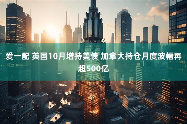 爱一配 英国10月增持美债 加拿大持仓月度波幅再超500亿
