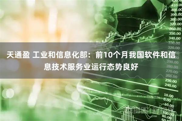 天通盈 工业和信息化部：前10个月我国软件和信息技术服务业运行态势良好
